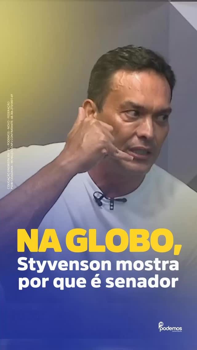 Instagram post from senadorstyvensonvalentim. This post is in position 3.