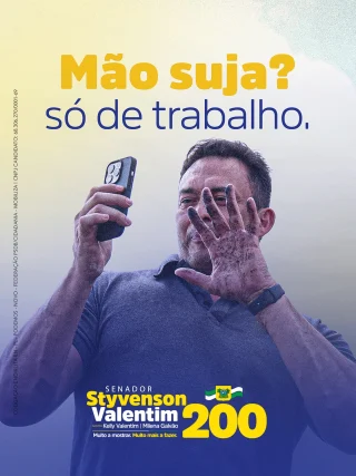 Instagram post from senadorstyvensonvalentim. This post is in position 11.
